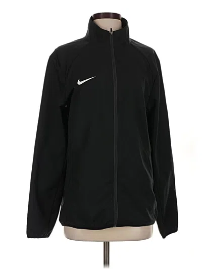 Pre-owned Nike Track Jacket In Black