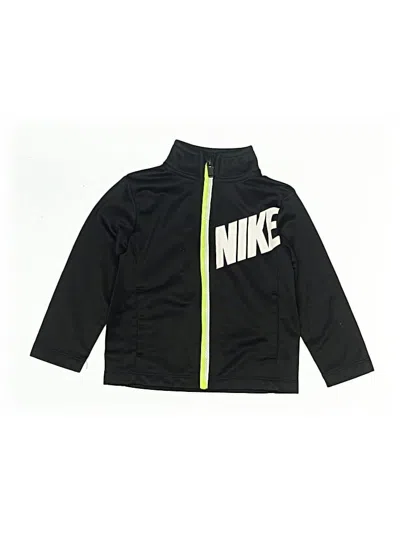 Pre-owned Nike Kids' Track Jacket In Black