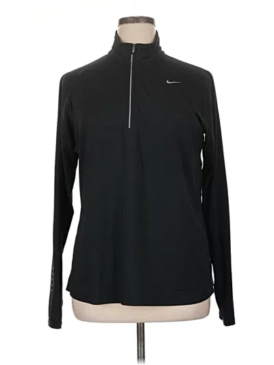 Pre-owned Nike Track Jacket In Black