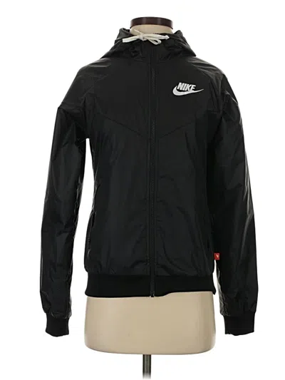 Pre-owned Nike Track Jacket In Black