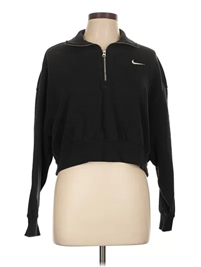 Pre-owned Nike Track Jacket In Black