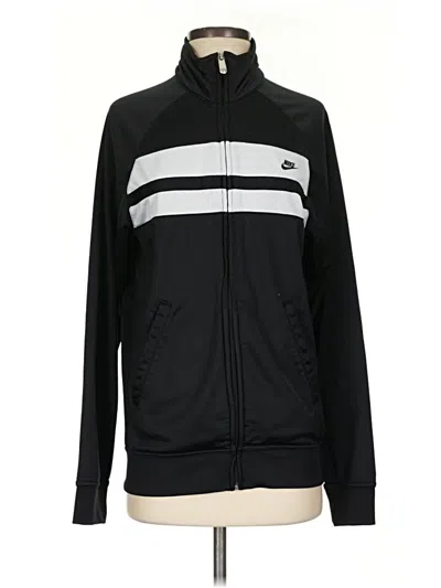 Pre-owned Nike Track Jacket In Black