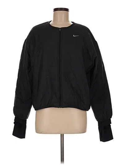 Pre-owned Nike Track Jacket In Black