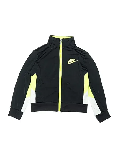 Pre-owned Nike Kids' Track Jacket In Black