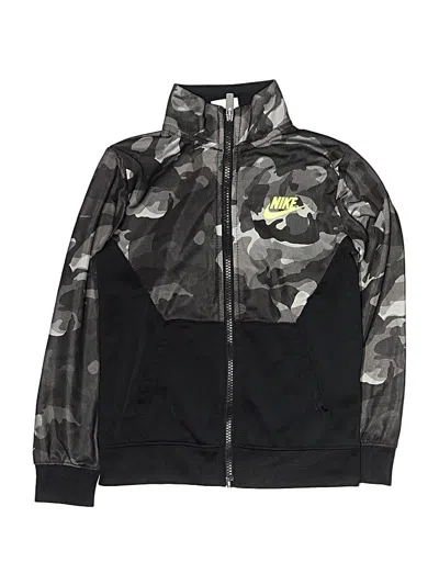 Pre-owned Nike Kids' Track Jacket In Black