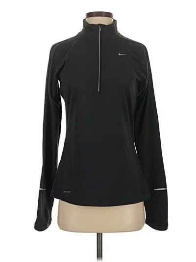 Pre-owned Nike Track Jacket In Black