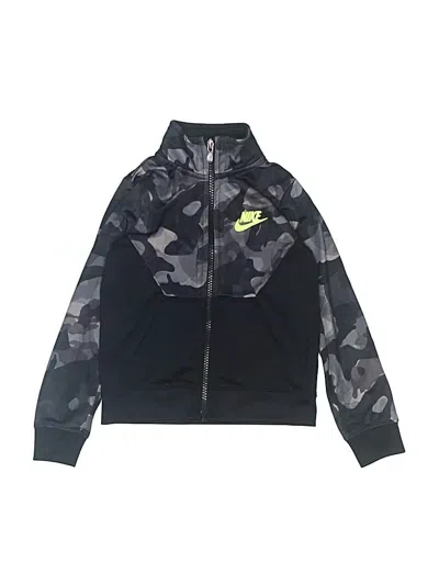 Pre-owned Nike Kids' Track Jacket In Black