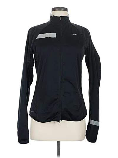 Pre-owned Nike Track Jacket In Black
