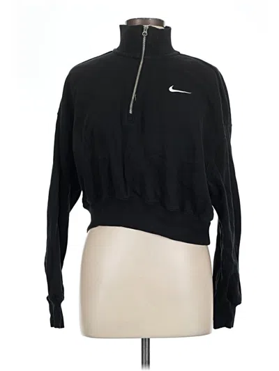 Pre-owned Nike Track Jacket In Black