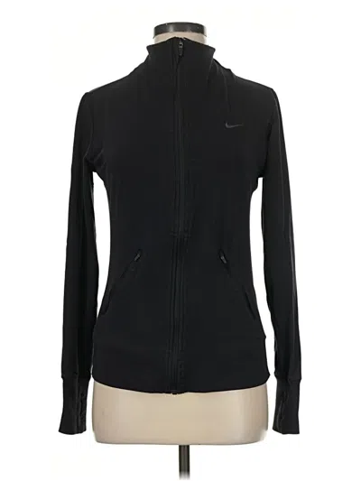 Pre-owned Nike Track Jacket In Black