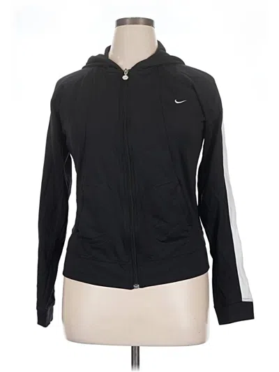 Pre-owned Nike Track Jacket In Black