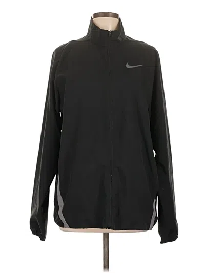 Pre-owned Nike Track Jacket In Black