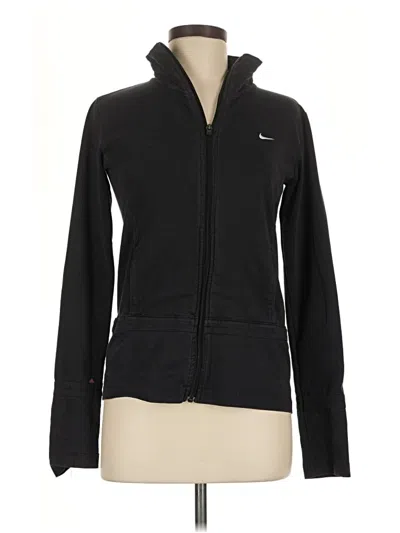Pre-owned Nike Track Jacket In Black