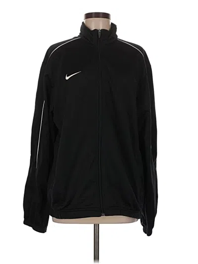 Pre-owned Nike Track Jacket In Black
