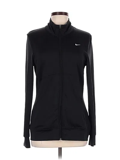 Pre-owned Nike Track Jacket In Black