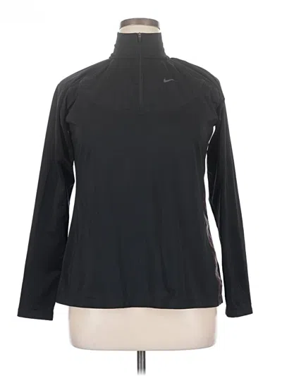 Pre-owned Nike Track Jacket In Black