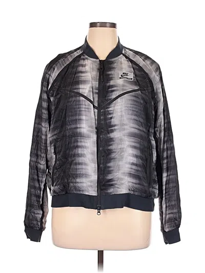 Pre-owned Nike Track Jacket In Black