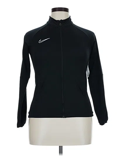 Pre-owned Nike Track Jacket In Black