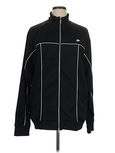 Pre-owned Nike Track Jacket In Black