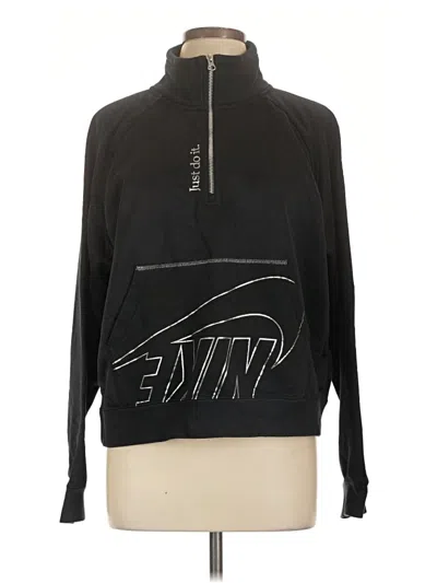 Pre-owned Nike Track Jacket In Black