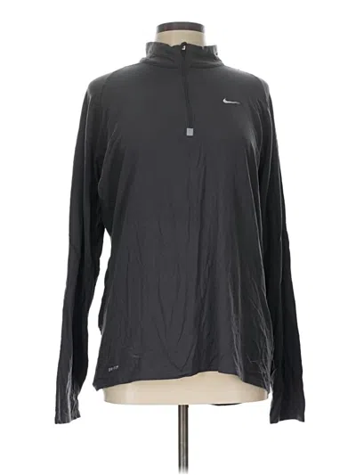 Pre-owned Nike Track Jacket In Black