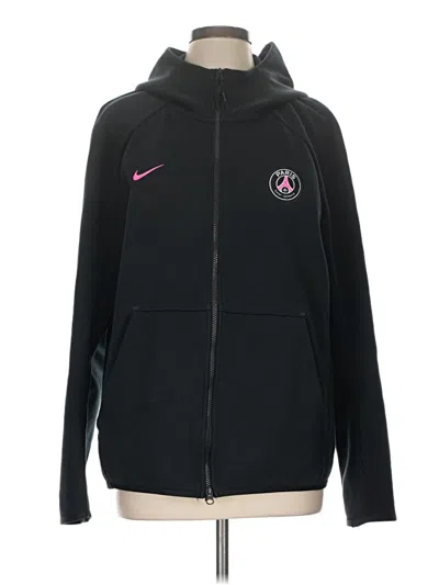 Pre-owned Nike Track Jacket In Black