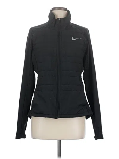 Pre-owned Nike Track Jacket In Black