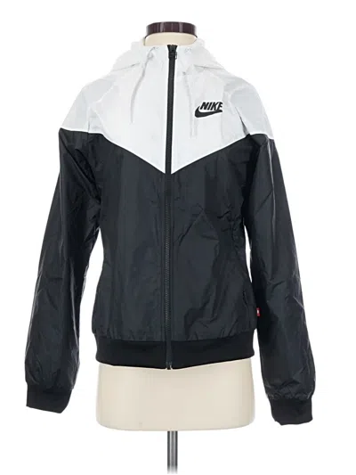 Pre-owned Nike Track Jacket In Black