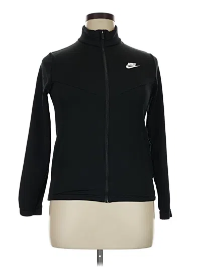 Pre-owned Nike Track Jacket In Black