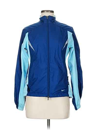 Pre-owned Nike Track Jacket In Blue