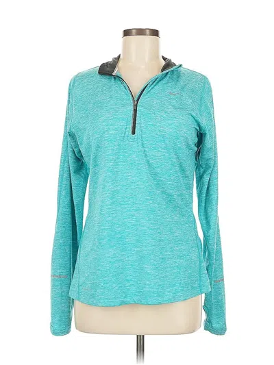 Pre-owned Nike Track Jacket In Blue