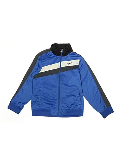 Pre-owned Nike Kids' Track Jacket In Blue