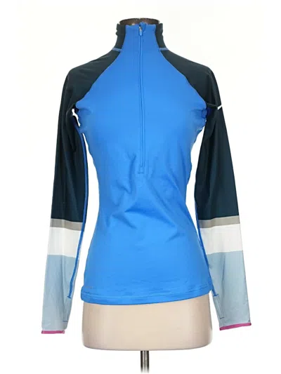 Pre-owned Nike Track Jacket In Blue