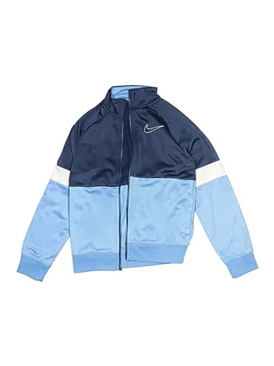 Pre-owned Nike Kids' Track Jacket In Blue