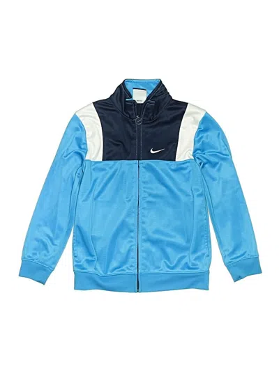 Pre-owned Nike Kids' Track Jacket In Blue