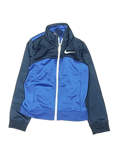 Pre-owned Nike Kids' Track Jacket In Blue
