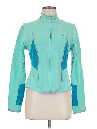 Pre-owned Nike Track Jacket In Blue