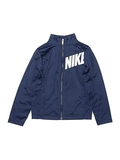 Pre-owned Nike Kids' Track Jacket In Blue