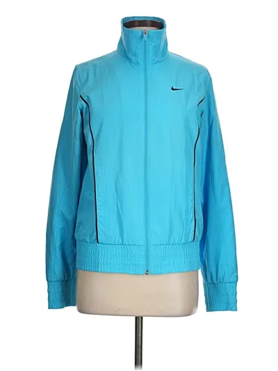 Pre-owned Nike Track Jacket In Blue