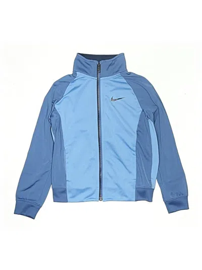 Pre-owned Nike Kids' Track Jacket In Blue