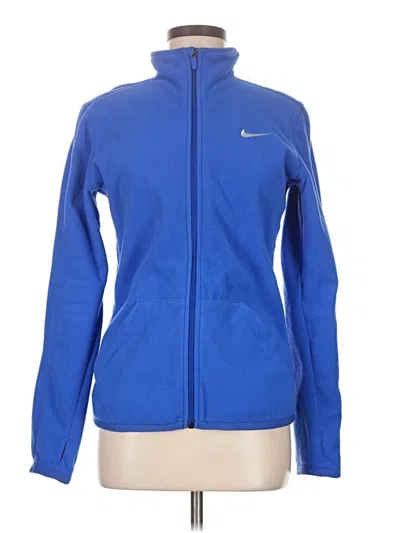 Pre-owned Nike Track Jacket In Blue