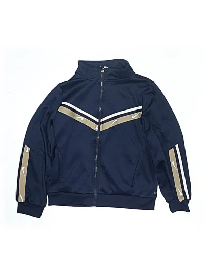 Pre-owned Nike Kids' Track Jacket In Blue