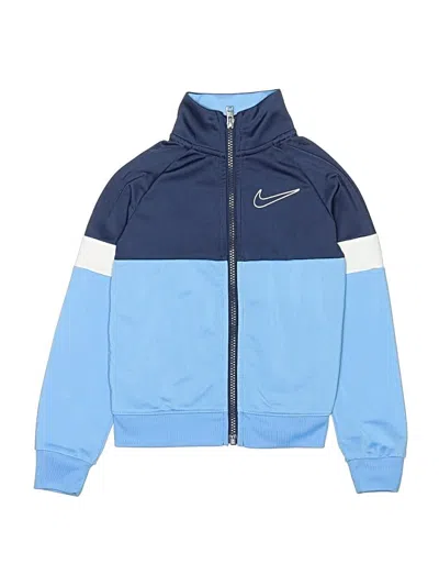 Pre-owned Nike Kids' Track Jacket In Blue