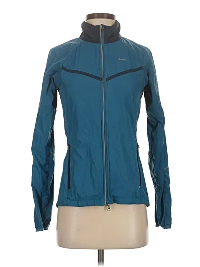 Pre-owned Nike Track Jacket In Blue