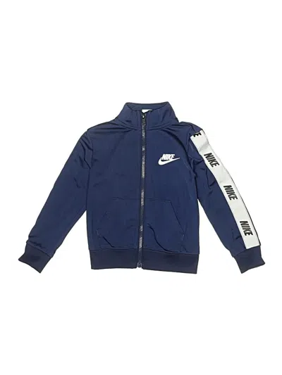 Pre-owned Nike Kids' Track Jacket In Blue