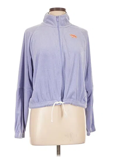 Pre-owned Nike Track Jacket In Blue