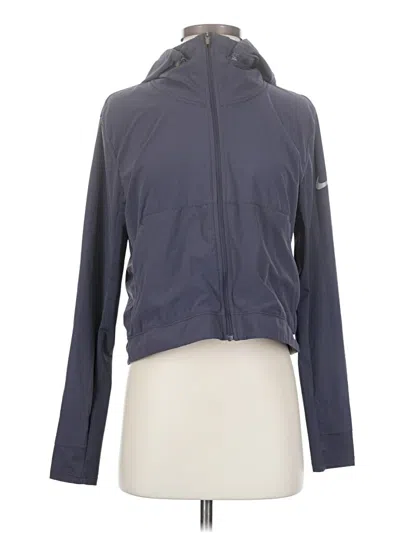 Pre-owned Nike Track Jacket In Blue