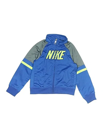 Pre-owned Nike Kids' Track Jacket In Blue