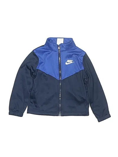 Pre-owned Nike Kids' Track Jacket In Blue