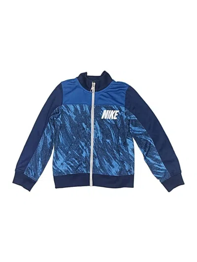 Pre-owned Nike Kids' Track Jacket In Blue